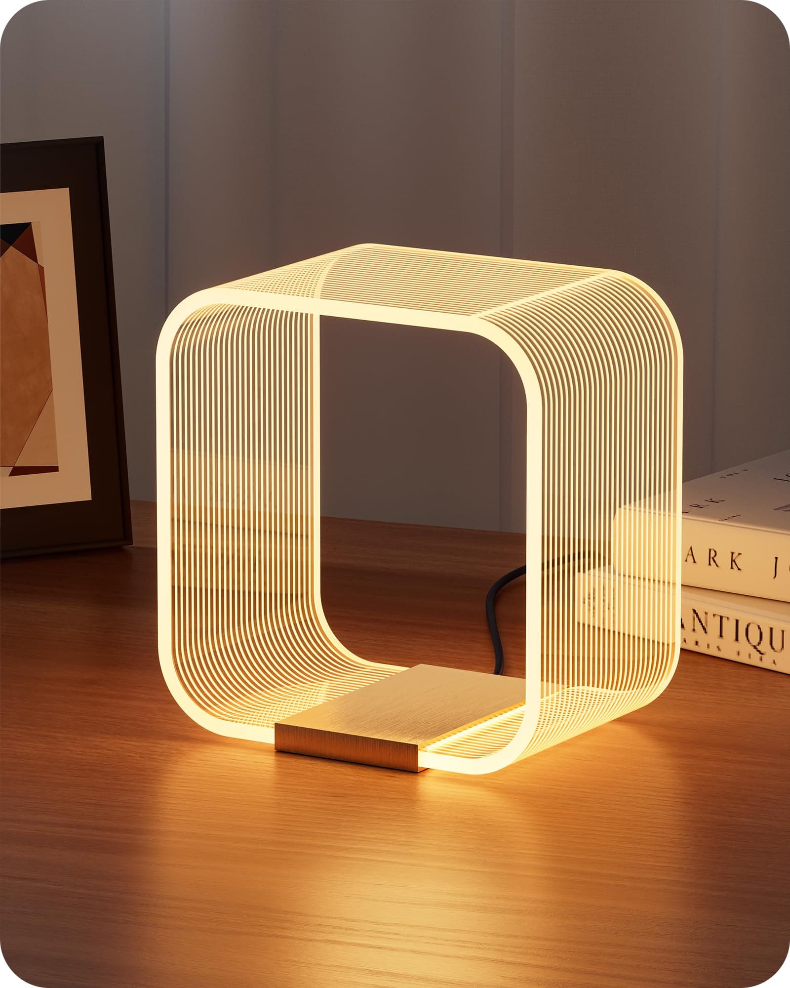 Lámpara de mesa LED moderna