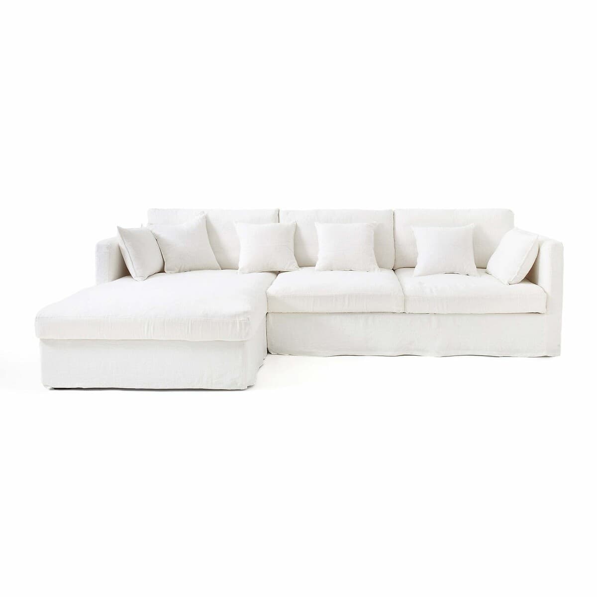 Sofá modular esquinero blanco