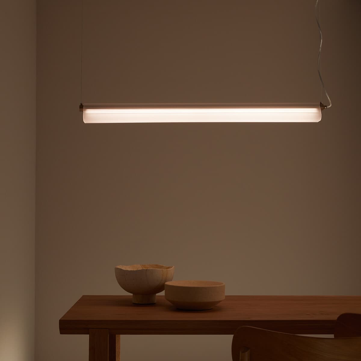 lámpara colgante lineal, lámpara led techo